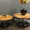 Salontafelset Davey leasen met accessoires