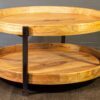 Salontafel Wes stoere bijzettafel mangohout