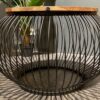 Salontafel Jessica lease met industrieel design