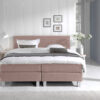 Boxspring Clarke Lichtroze voorkant